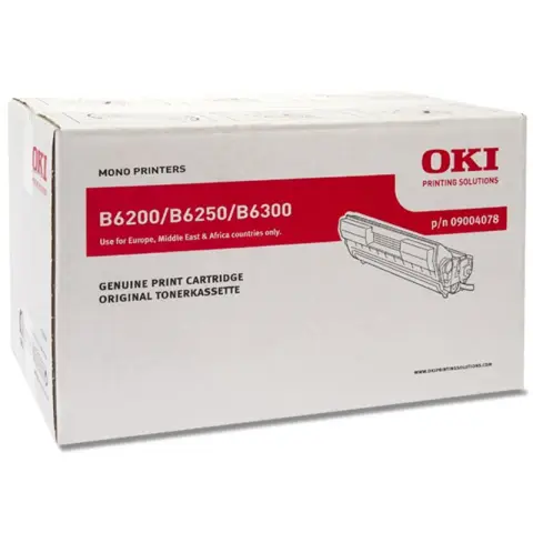 Oryginalny Toner Czarny OKI B6200/B6300 (09004078, CT350264)